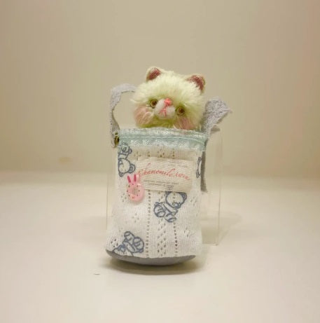 ☆OOAK☆ Stuffed toy "Baby Hammock Bear (Muscat)" by chamomile. twins