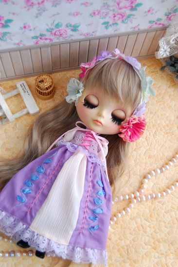 Dress set (Neo Blythe Size) "Rapunzel" by TIROL