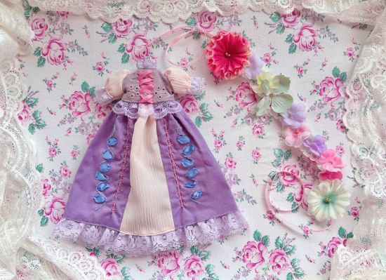 Dress set (Neo Blythe Size) "Rapunzel" by TIROL