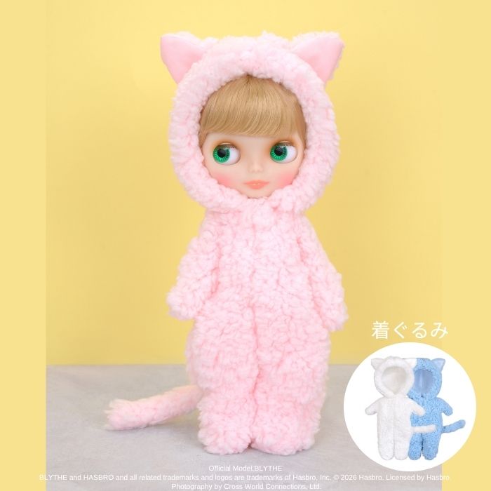 ブライスアウトフィット　着ぐるみ　ベンガル猫 Dear Darling fashion for dolls「着ぐるみ ネコ」 – Junie Moon