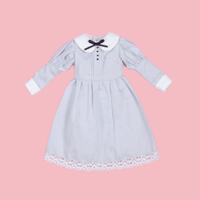 Dear Darling fashion for dolls "Alice Set - Blue Gray"