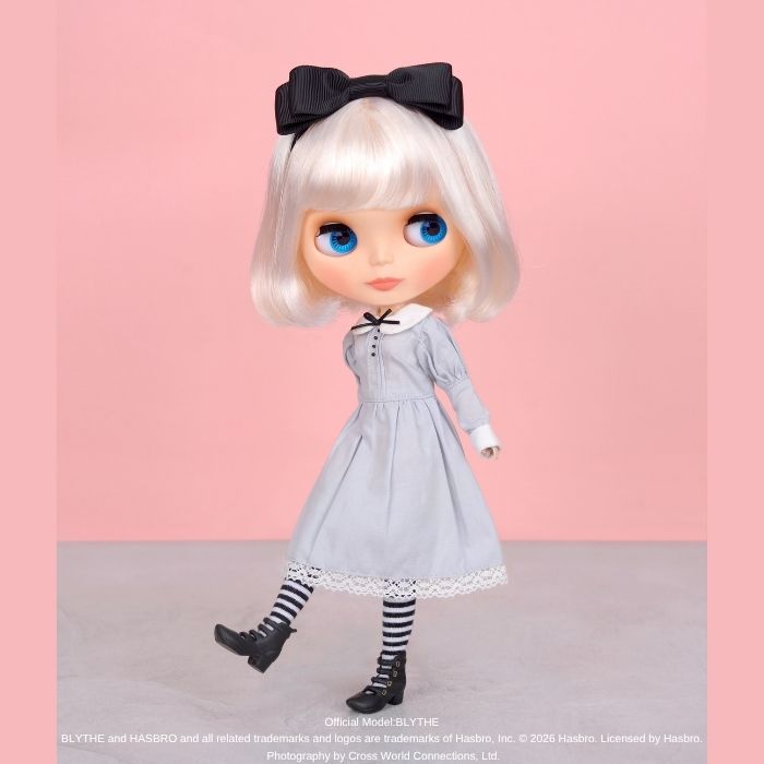 Dear Darling fashion for dolls "Alice Set - Blue Gray"