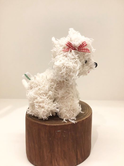 ☆OOAK☆ Stuffed Toy "puppy（white）" by ninaworks