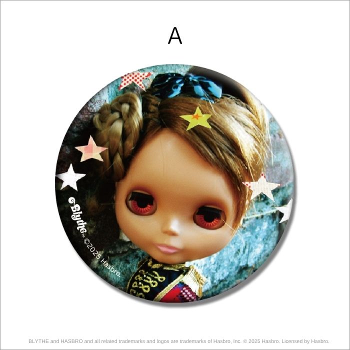 ブライス「ぷくぷく缶バッジ」- 今日もお散歩日和。