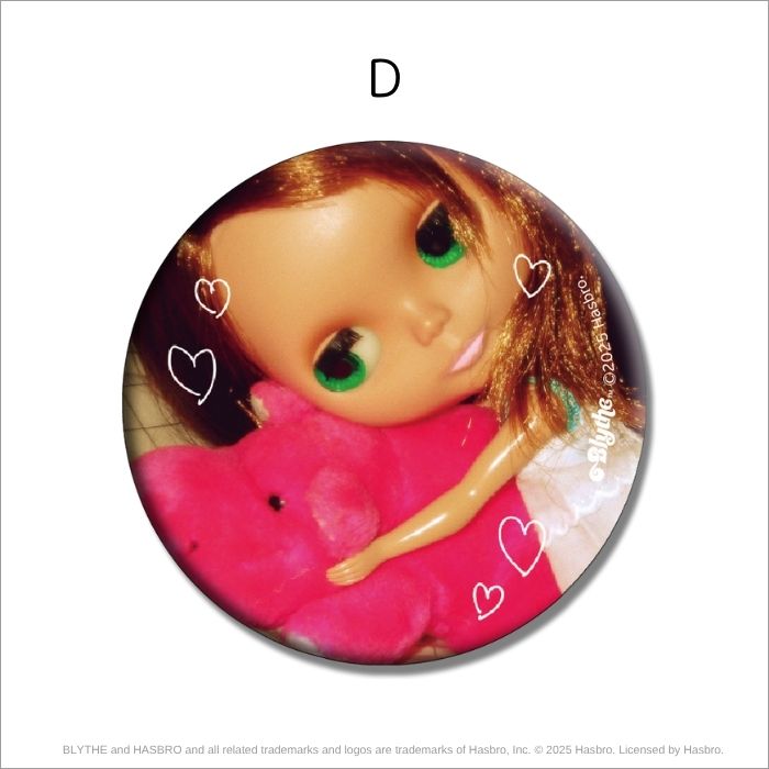 ブライス「ぷくぷく缶バッジ」- 今日もお散歩日和。