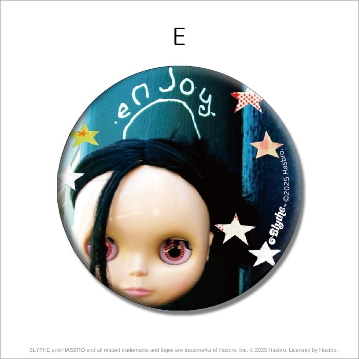 ブライス「ぷくぷく缶バッジ」- 今日もお散歩日和。