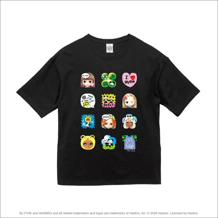 Blythe "Big Silhouette T-Shirt" - I Never Thought I Could Feel Like This