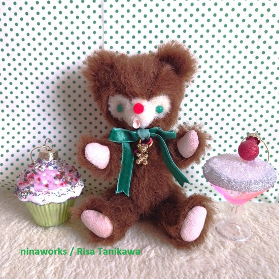 ☆一点物☆ぬいぐるみ「X'mas Bear（Brown）」 by ninaworks