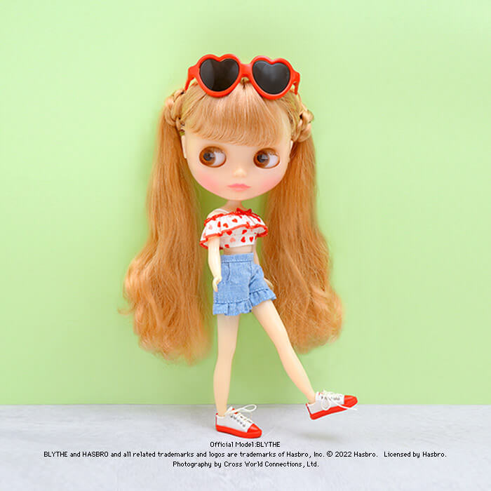 [Pre-order] Dear Darling fashion for dolls "Frill Off-Shoulder Top" (22cm doll size)
