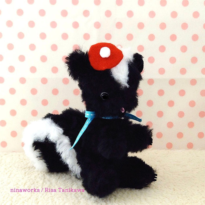 ☆OOAK☆ Plush toy "Skunk (Boy)" by ninaworks