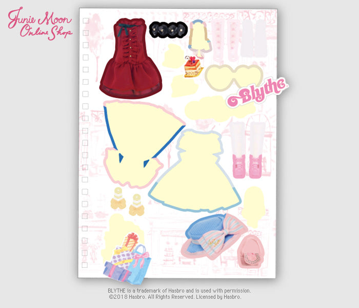 Load image into Gallery viewer, Blythe &amp;quot;Blythe Fashion Stylist&amp;quot; Dress-up Picture Book
